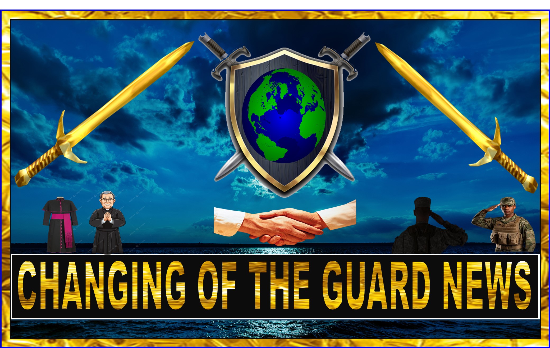 CHANGING OF THE GUARD NEWS NEWS (BLACK BACKGROUND) 5-9-2025